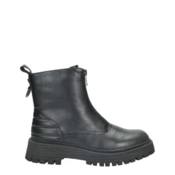 Stivali Bassi|Stivaletti Bassi>Tata Italia Anfibi con zip frontale.Tacco alto 4cm Nero