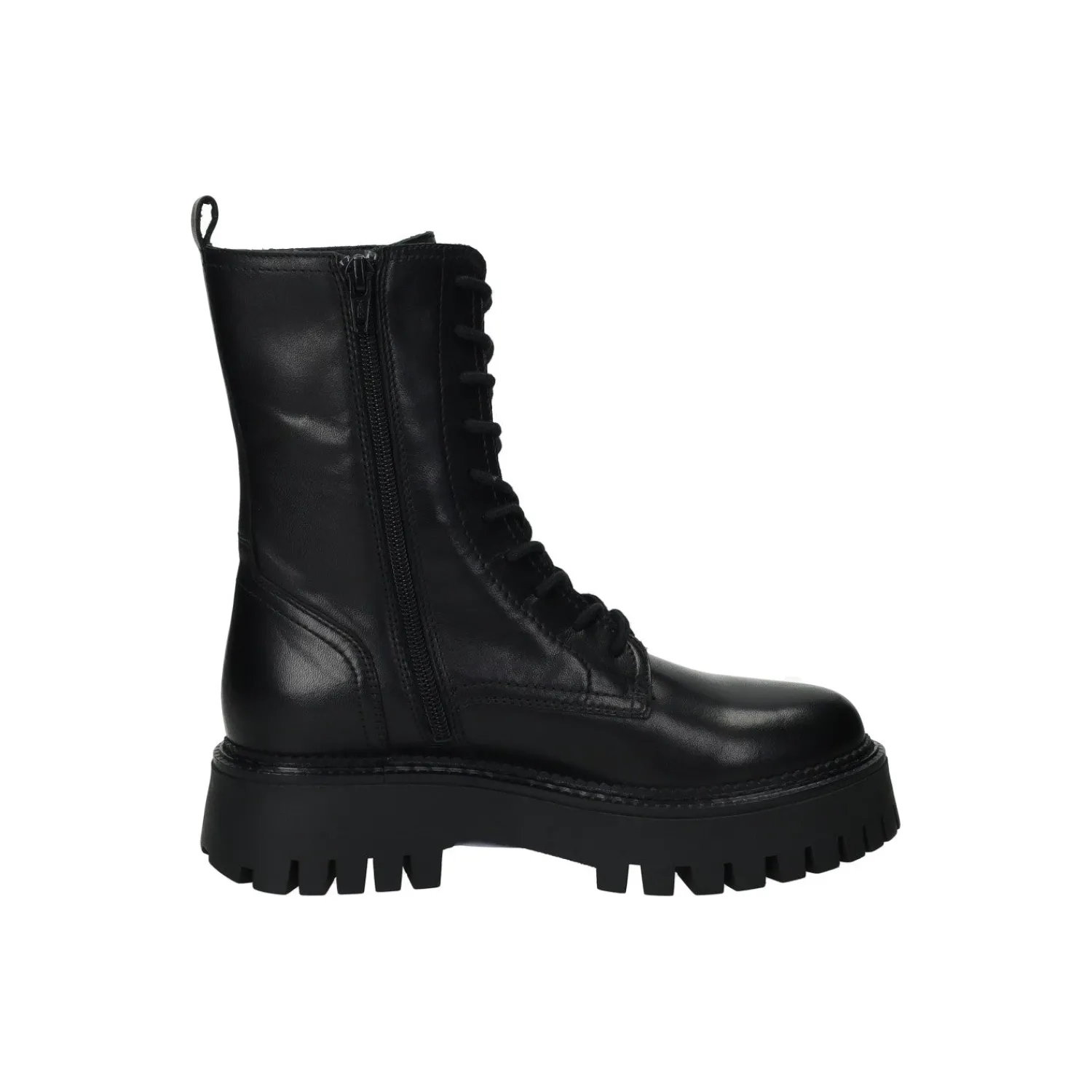 Anfibi|Donna>Tata Italia Anfibi in vera pelle Nero