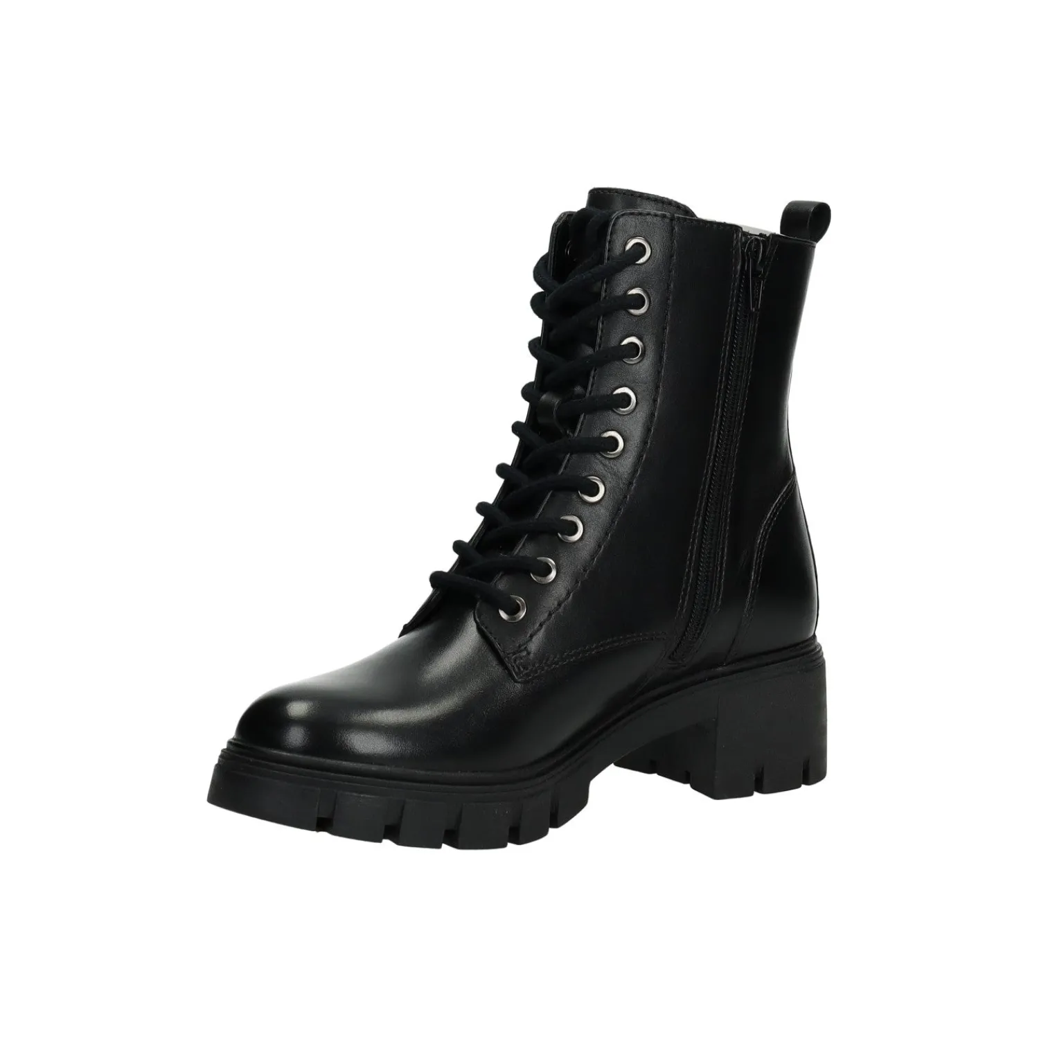 Anfibi|Donna>Tata Italia Anfibi in vera pelle Nero