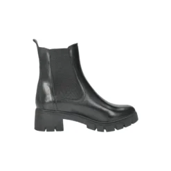 Stivaletti Con Tacco|Donna>Tata Italia Anfibi in vera pelle Nero
