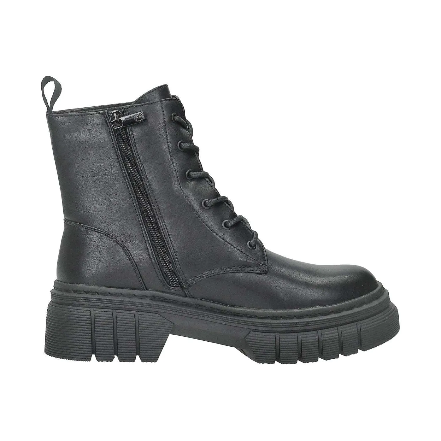 Stivaletti Bassi|Stivali Bassi>Tata Italia Anfibi. Tacco alto 4cm Nero