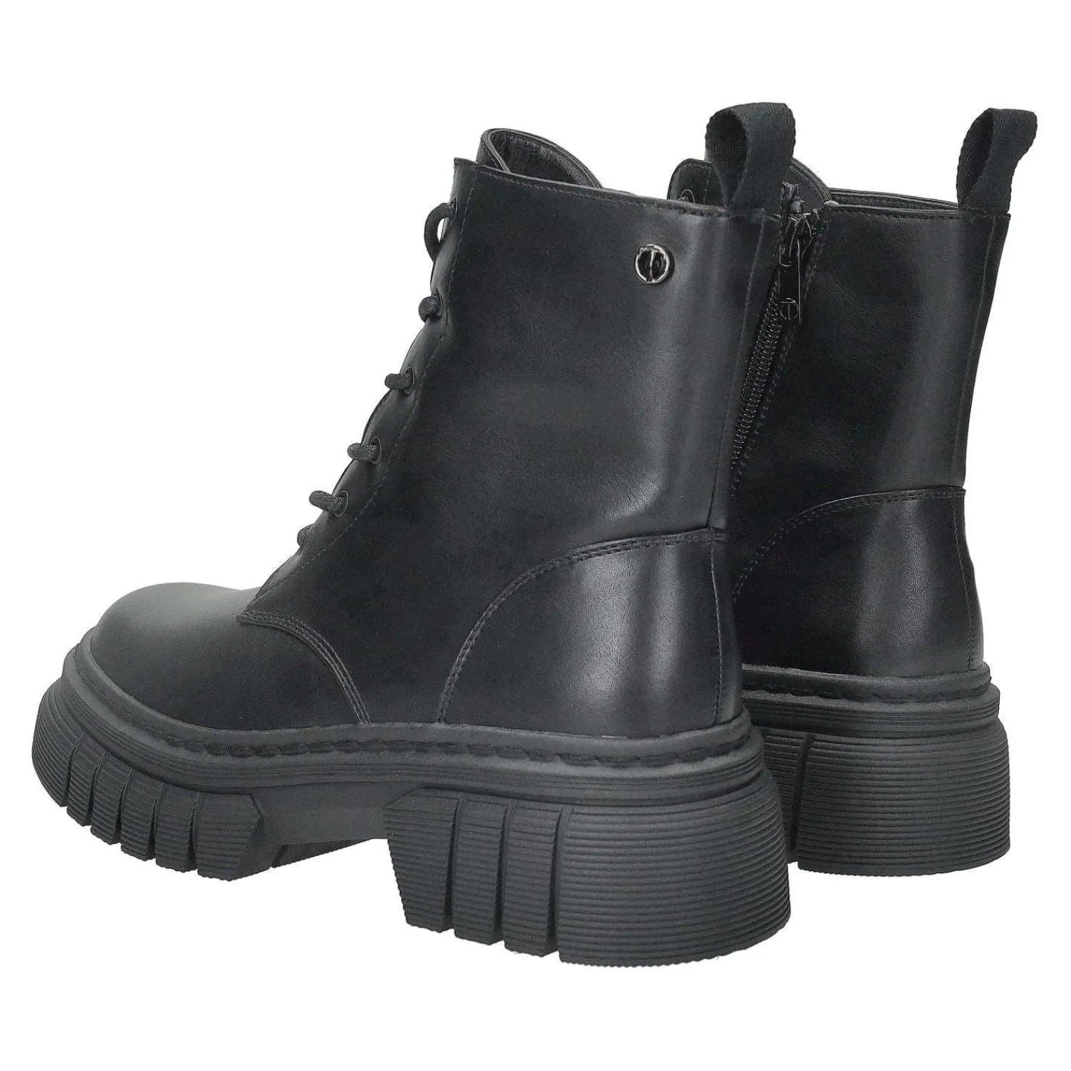 Stivaletti Bassi|Stivali Bassi>Tata Italia Anfibi. Tacco alto 4cm Nero