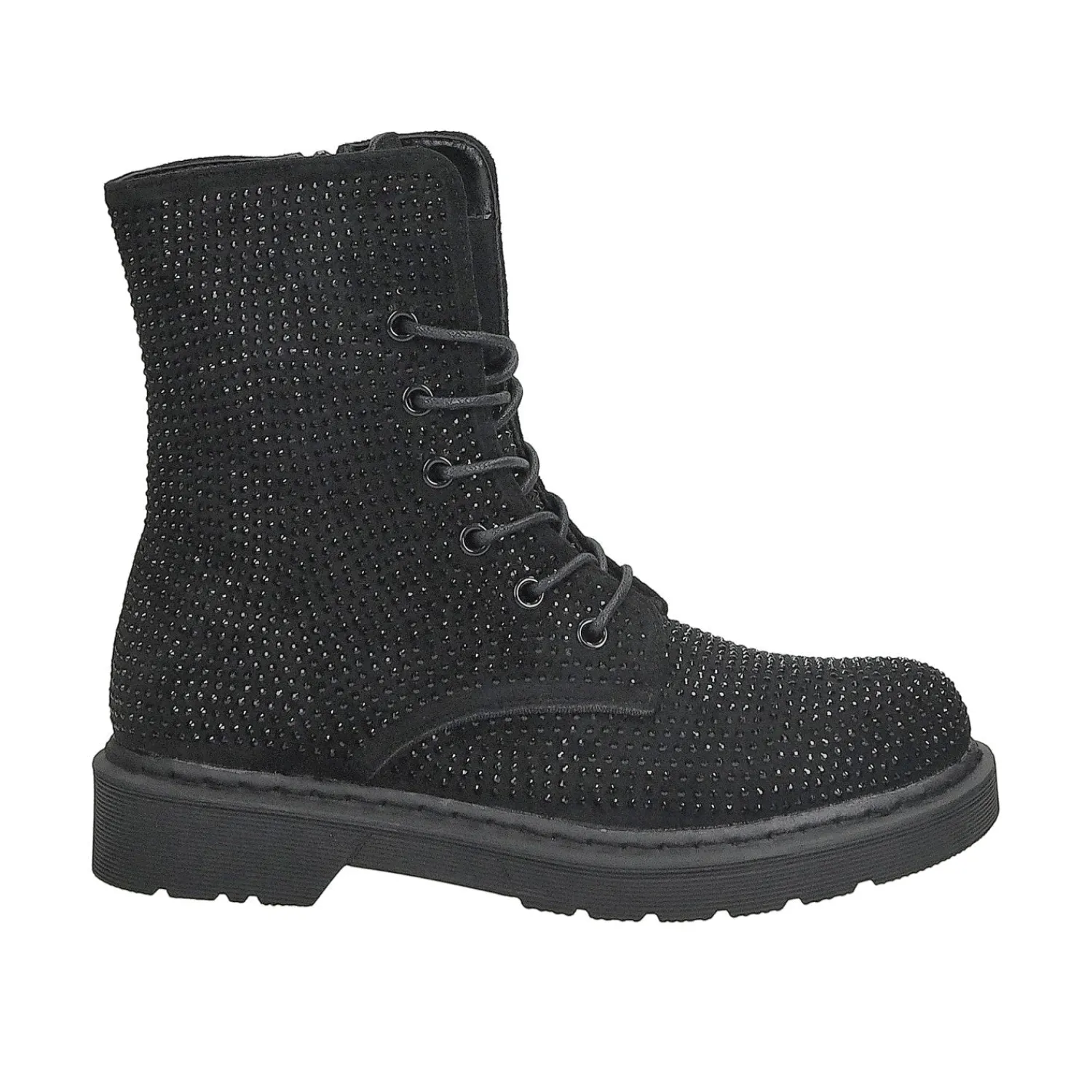 Stivali Bassi|Stivaletti Bassi>Tata Italia Anfibi.Tacco alto 3cm Nero