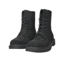 Stivali Bassi|Stivaletti Bassi>Tata Italia Anfibi.Tacco alto 3cm Nero