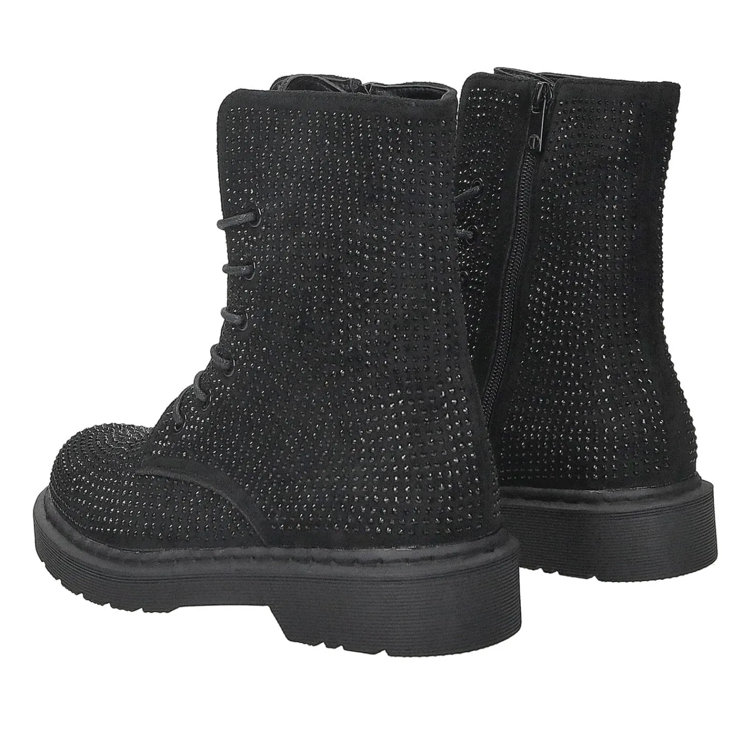 Stivali Bassi|Stivaletti Bassi>Tata Italia Anfibi.Tacco alto 3cm Nero