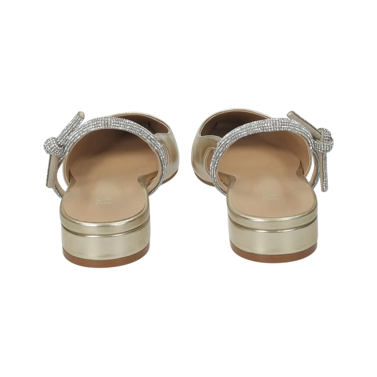 Ballerine>Tata Italia Ballerine con cinturino in strass.Tacco alto 2cm