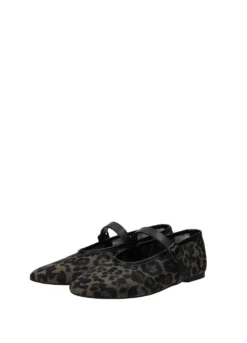 Ballerine>Tata Italia Ballerine con stampa animalier Marrone