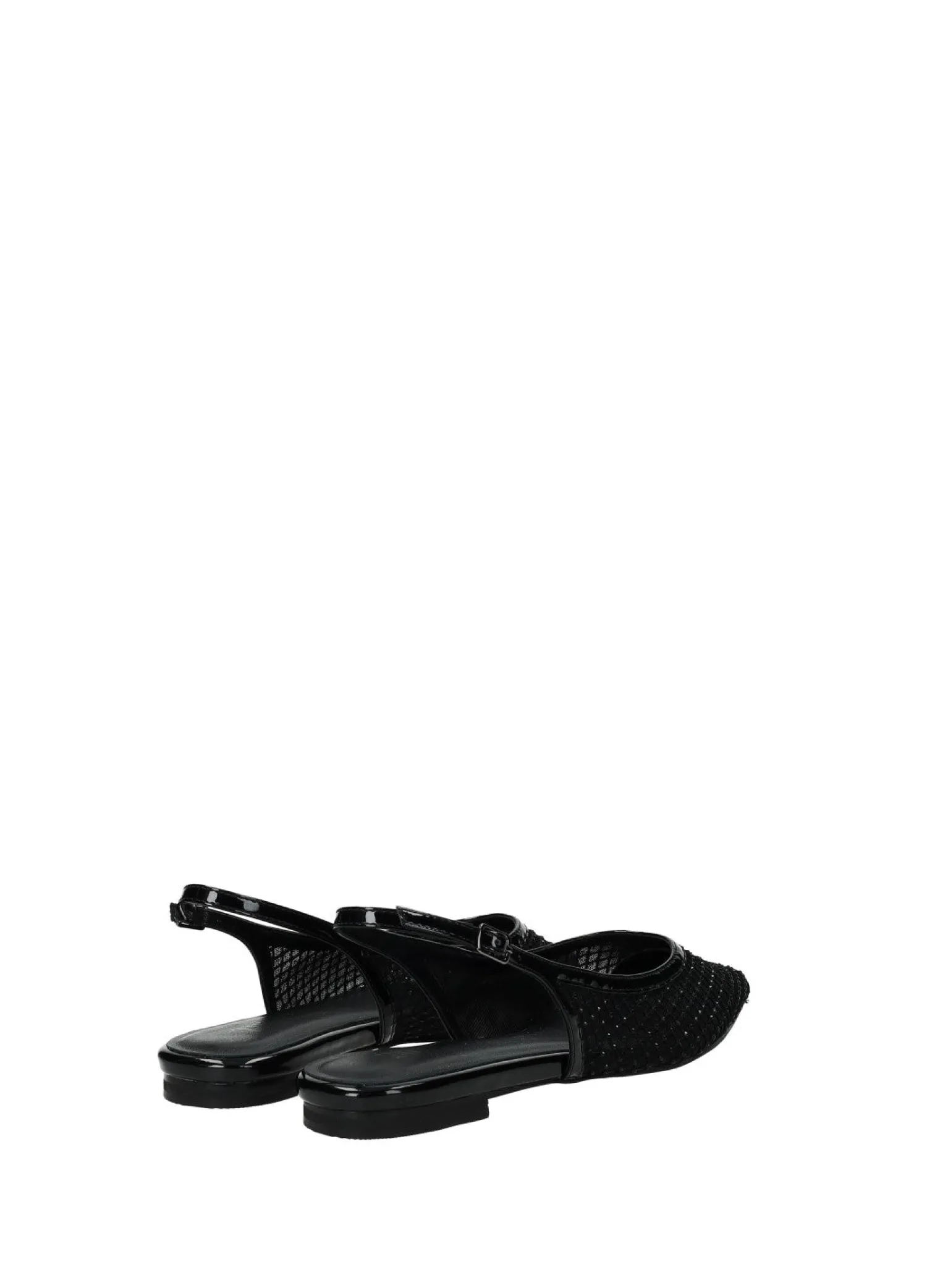 Ballerine>Tata Italia Ballerine in rete con strass