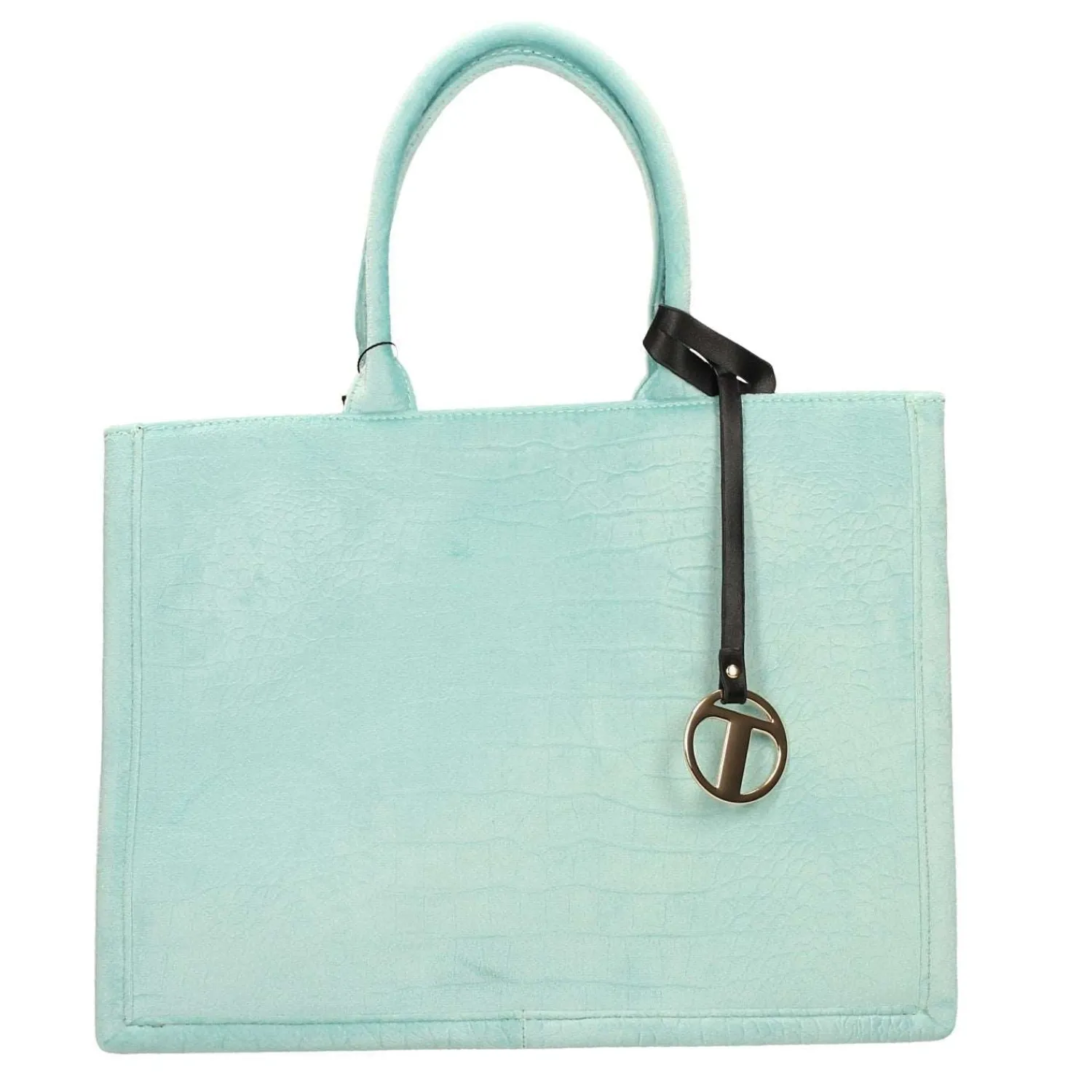 Shopper>Tata Italia Borsa pied-de-poule beige e marrone