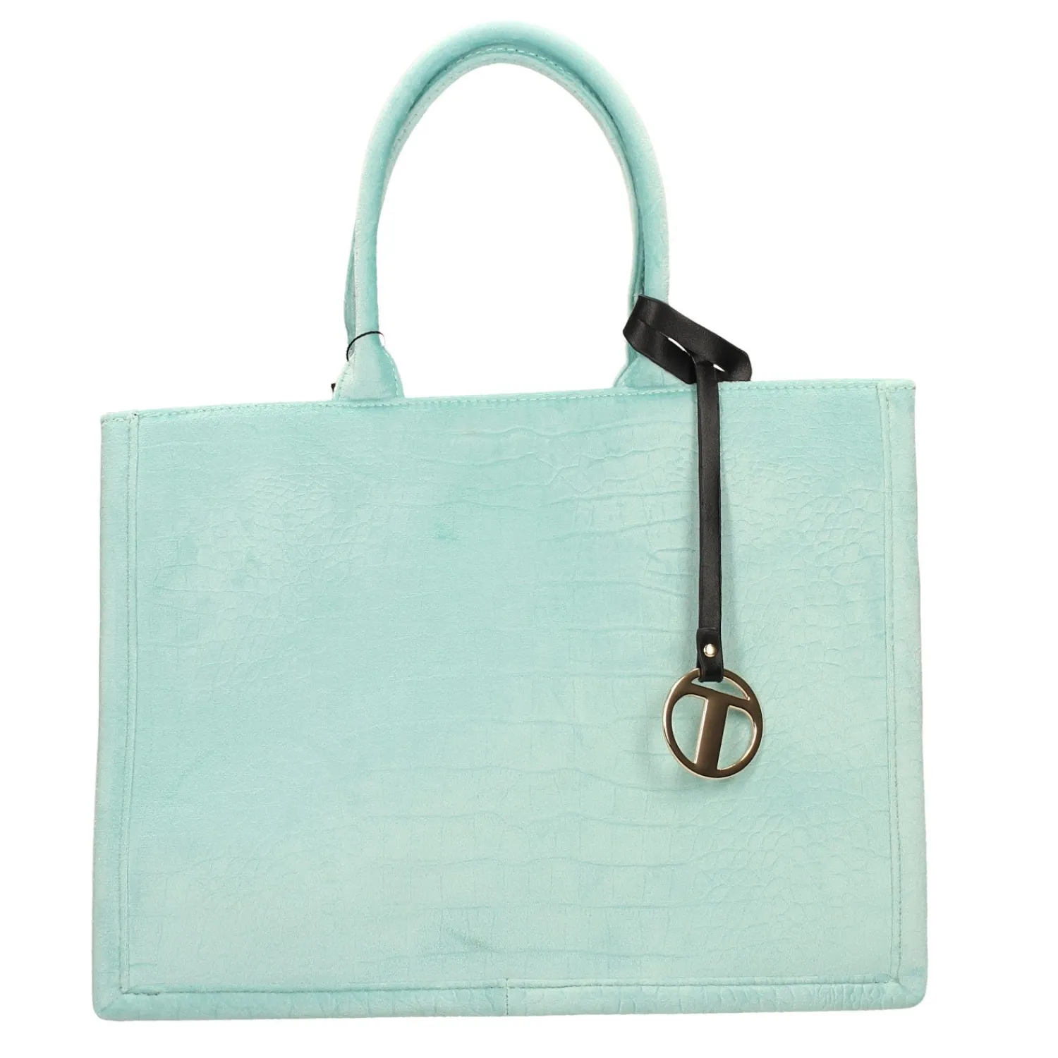 Shopper>Tata Italia Borsa pied-de-poule beige e marrone