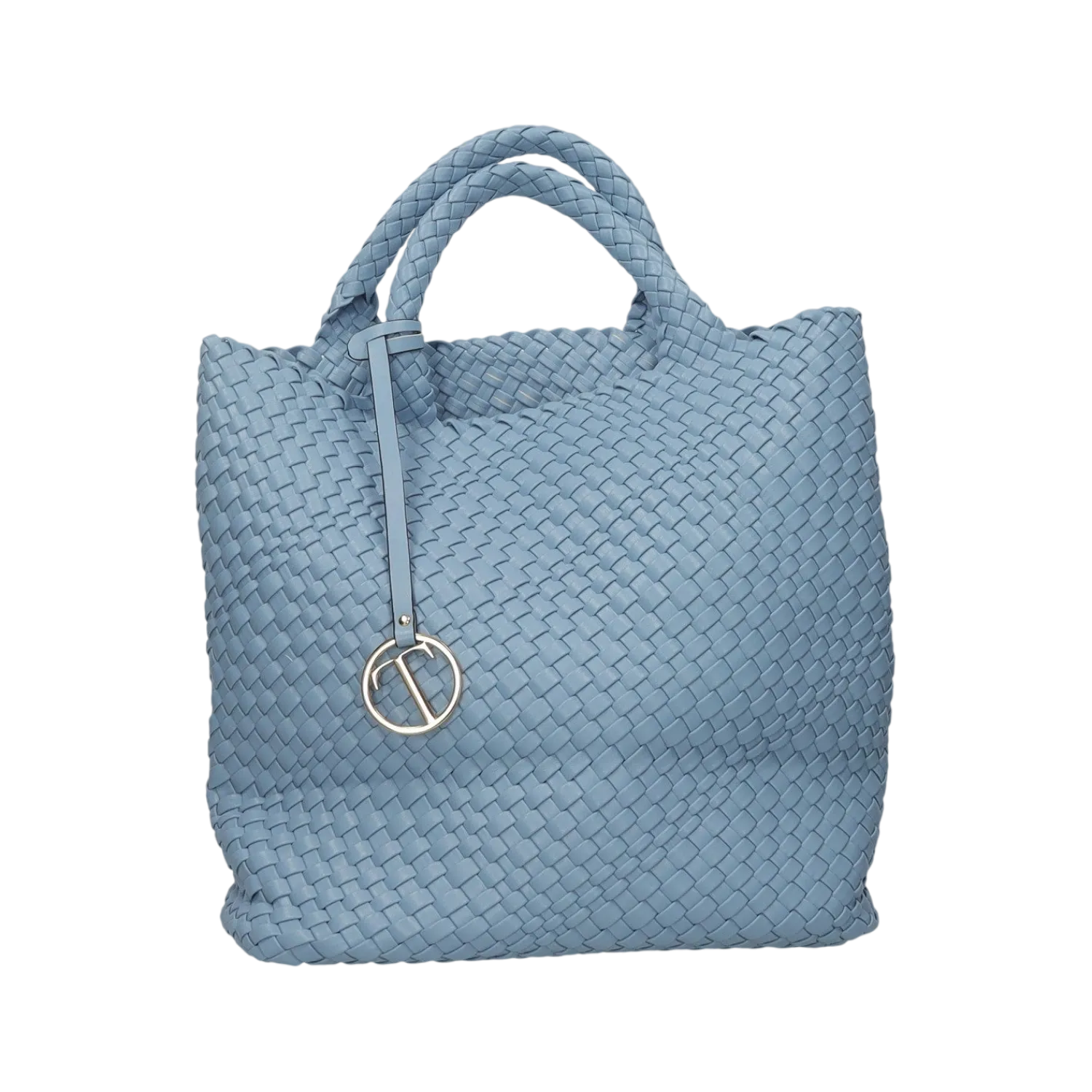 Shopper>Tata Italia Borsa shopper in tessuto spalmato