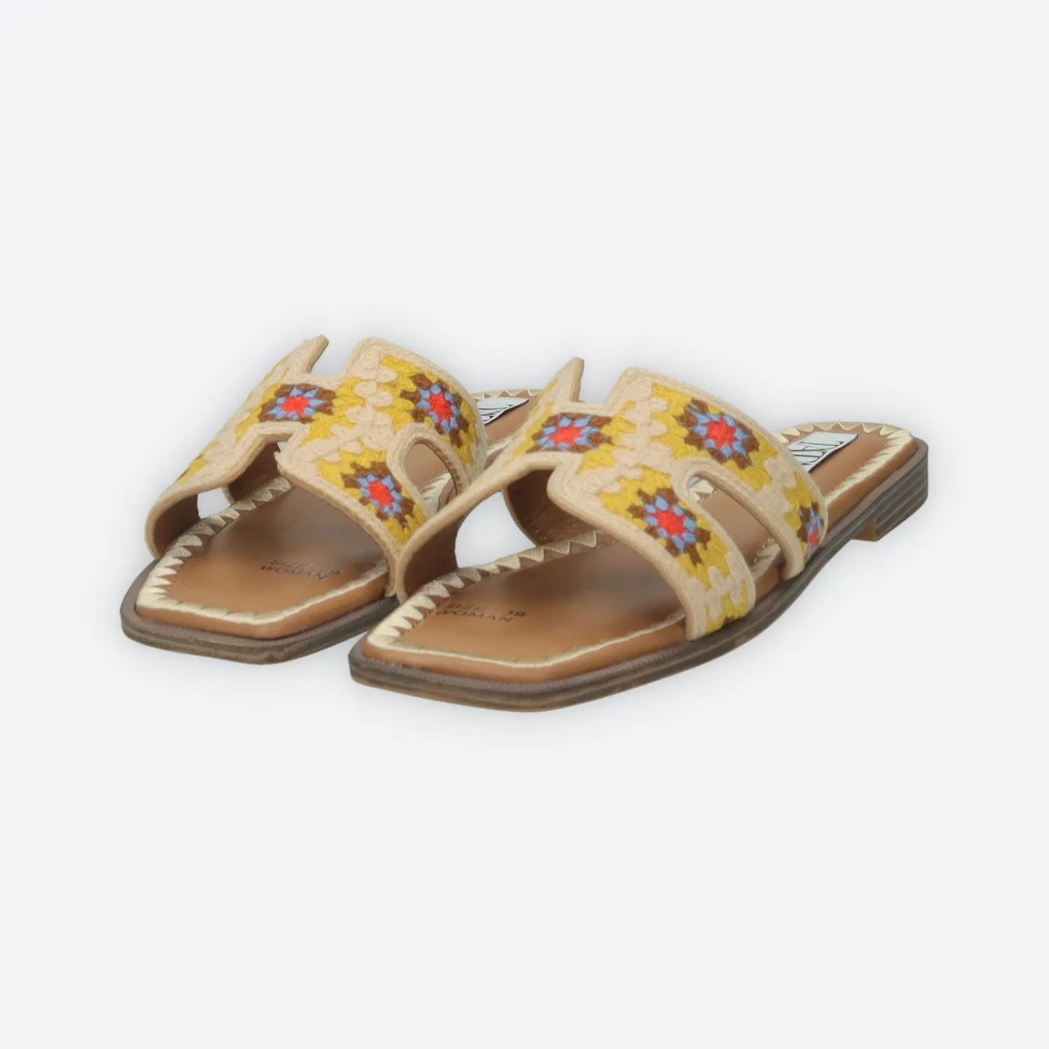 Sandali>Tata Italia Ciabatte flat Giallo
