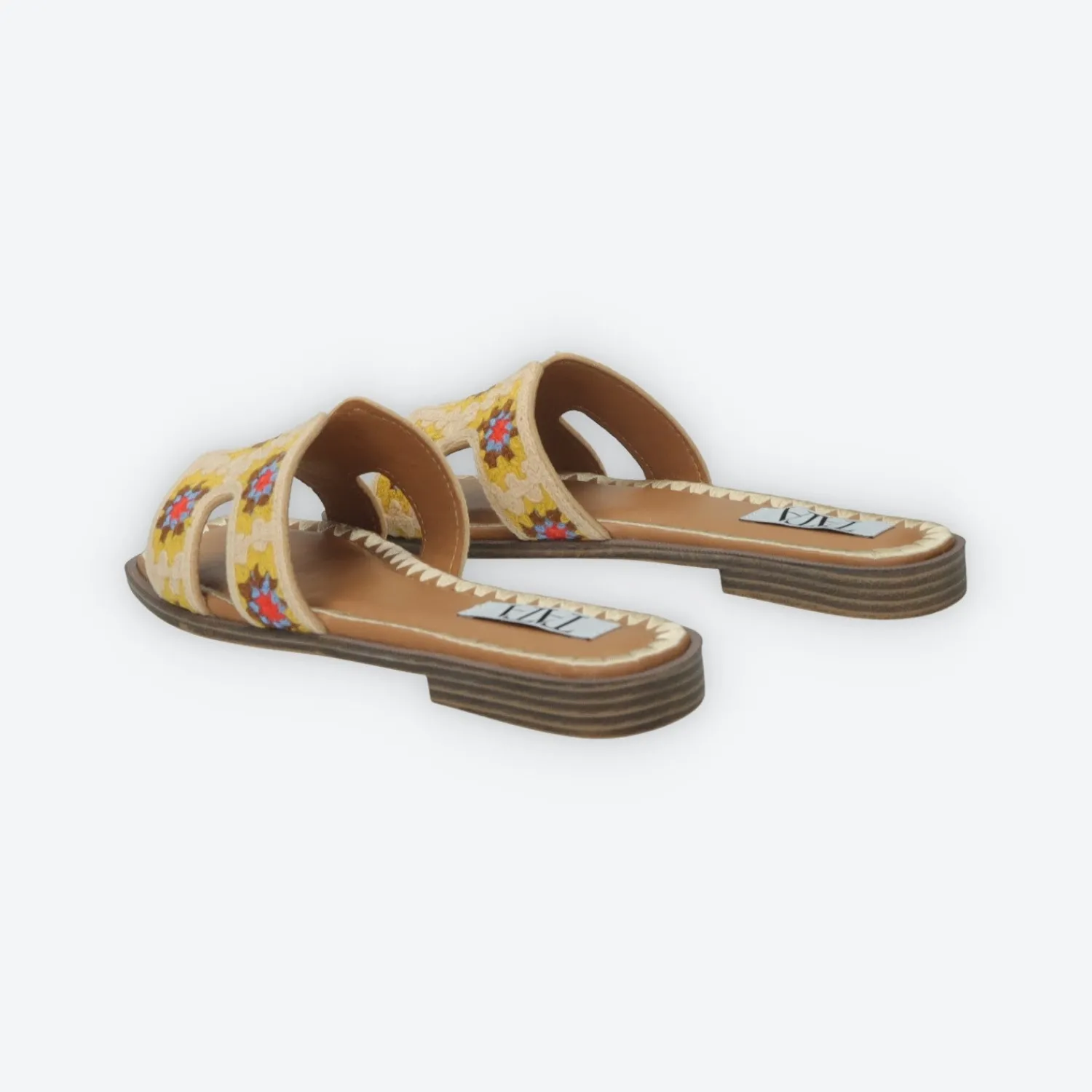 Sandali>Tata Italia Ciabatte flat Giallo