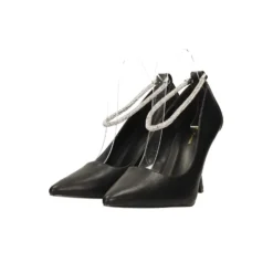 Décolleté>Tata Italia Décolleté con cinturino alla caviglia ricoperto di strass. Tacco alto 9cm Nero
