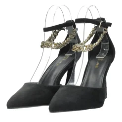 Décolleté>Tata Italia Décolleté con cinturino intrecciato.Tacco alto 9cm Nero