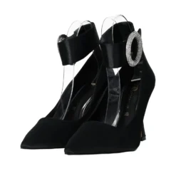Décolleté|Articoli In Promozione>Tata Italia Décolleté con fibbia in giiello.Tacco alto 10cm Nero