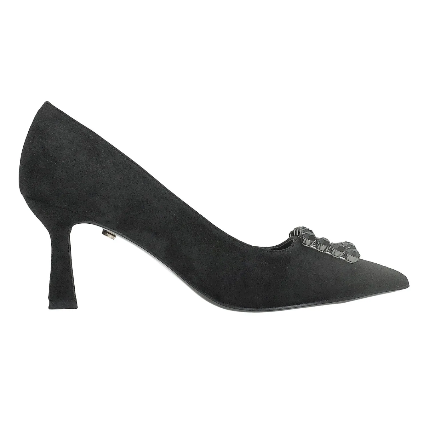 Décolleté>Tata Italia Décolleté con inserto in strass. Tacco alto 8cm Nero