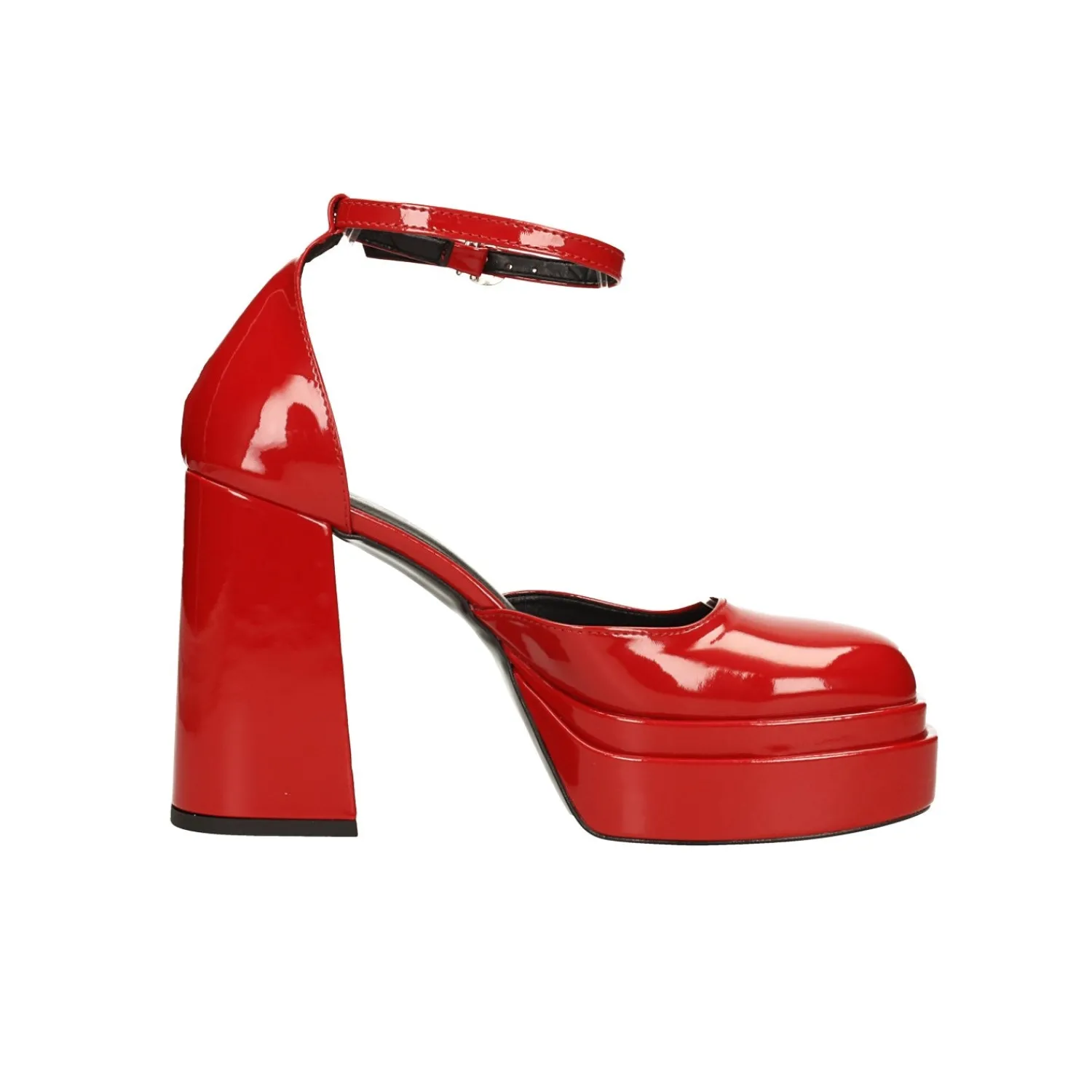 Décolleté>Tata Italia Décolleté in vernice con doppio plateau. Made in Italy. Tacco alto 11cm