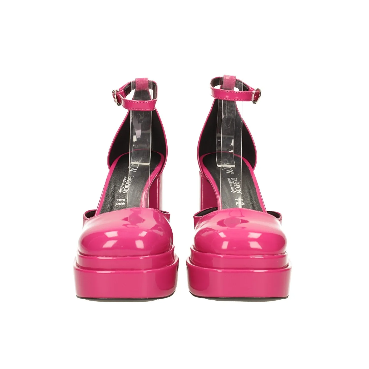 Décolleté>Tata Italia Décolleté in vernice con doppio plateau. Made in Italy. Tacco alto 11cm