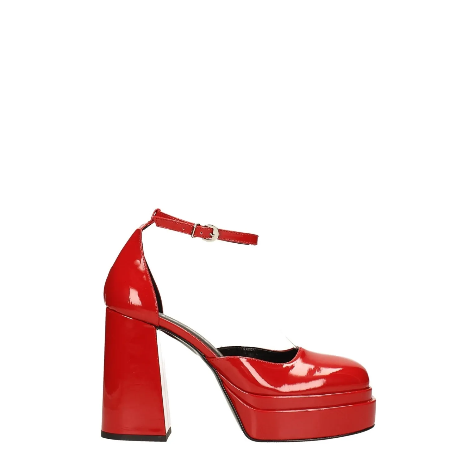Décolleté>Tata Italia Décolleté in vernice con doppio plateau. Made in Italy. Tacco alto 11cm