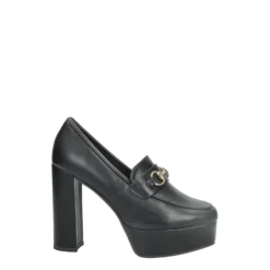 Articoli In Promozione|Mocassini>Tata Italia Mocassini con morsetto. Tacco alto 12cm Nero