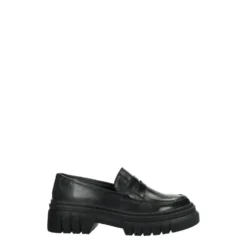 Mocassini|Articoli In Promozione>Tata Italia Mocassini con suola dentellata. Tacco alto 4cm Nero