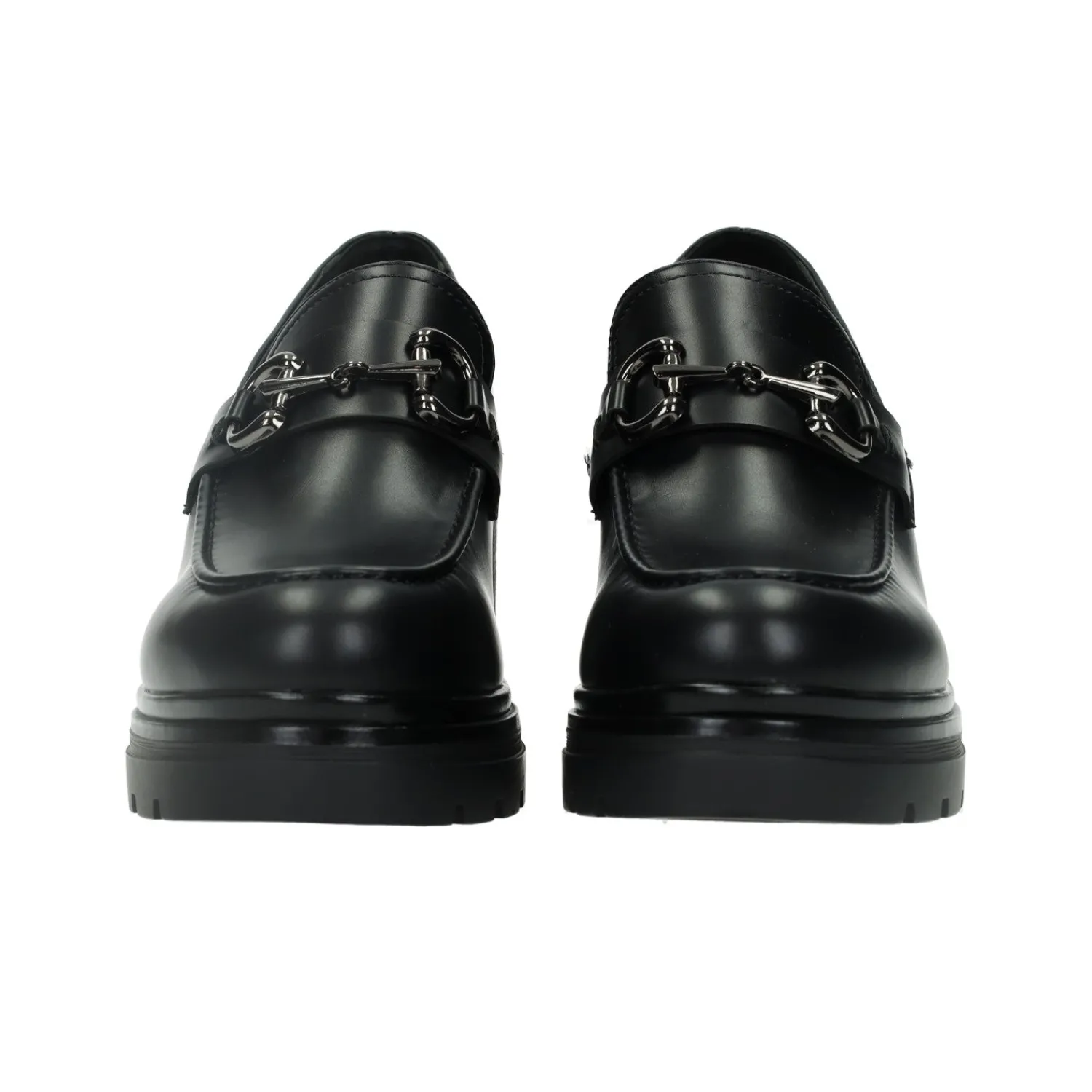 Mocassini|Articoli In Promozione>Tata Italia Mocassini donna con morsetto. Tacco alto 6 cm Nero