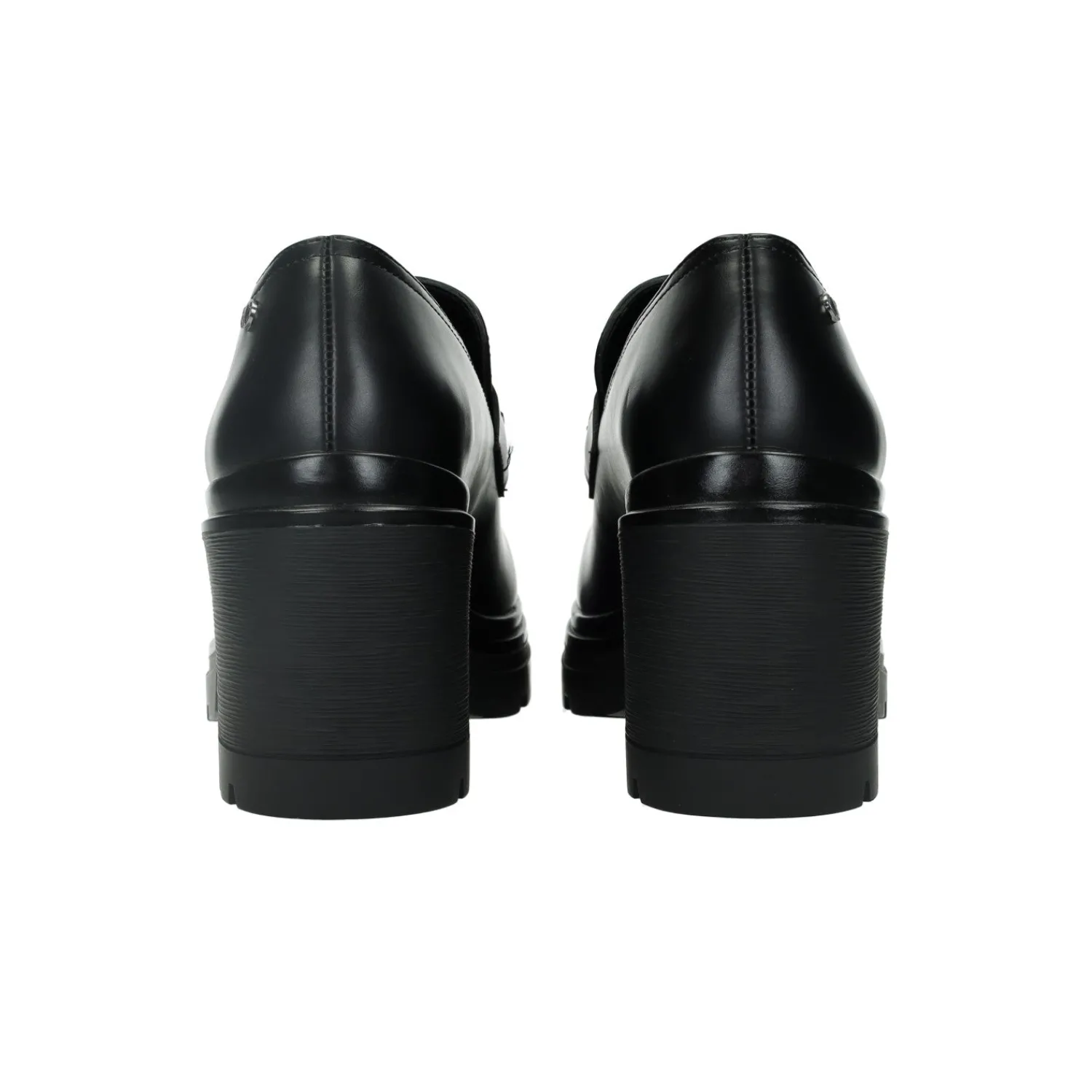 Mocassini|Articoli In Promozione>Tata Italia Mocassini donna con morsetto. Tacco alto 6 cm Nero