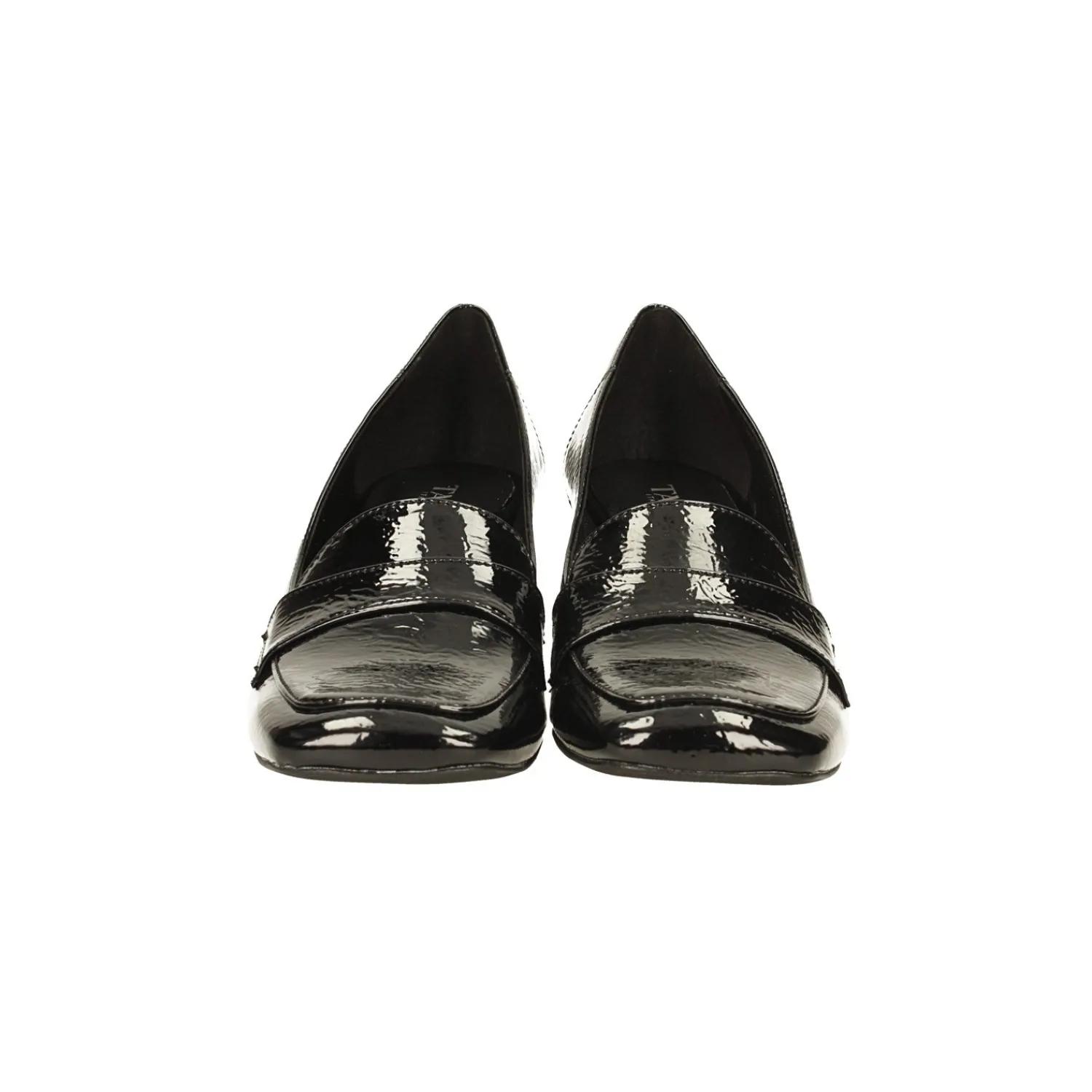 Mocassini>Tata Italia Mocassini in vernice con tacco alto 5.5cm. Made in Italy