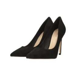 Décolleté>Tata Italia Pumps in microfibra con scollo tondo. Stiletto alto 11cm Nero