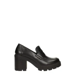 Mocassini|Stivali Bassi>Tata Italia Pumps mocassino con tacco largo alto 7cm Nero