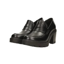 Mocassini|Stivali Bassi>Tata Italia Pumps mocassino con tacco largo alto 7cm Nero