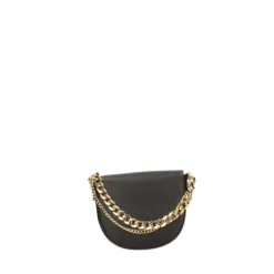 Pochette>Tata Italia Saddle avorio con catenina dorata