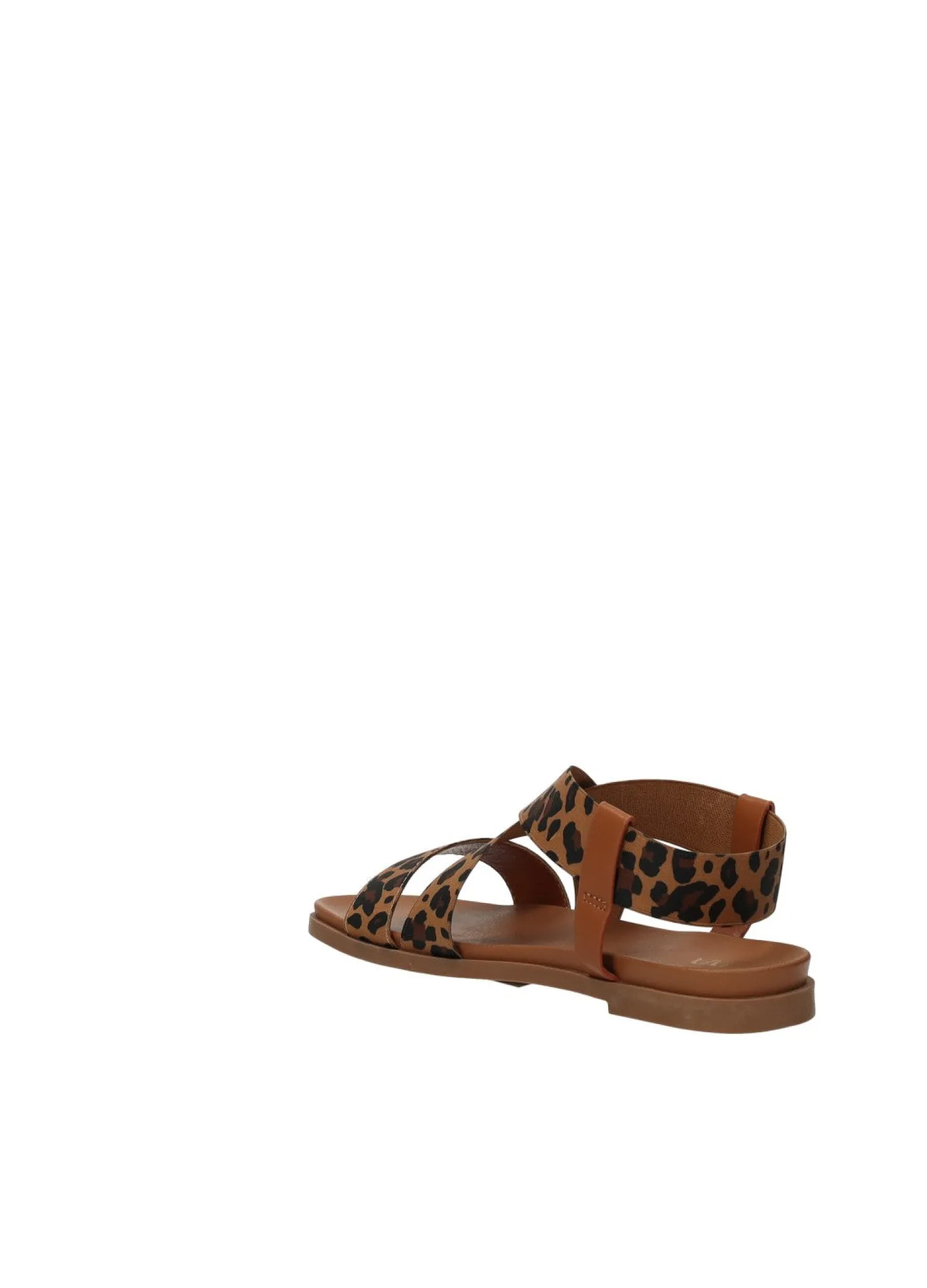 Sandali>Tata Italia Sandali bassi animalier Marrone