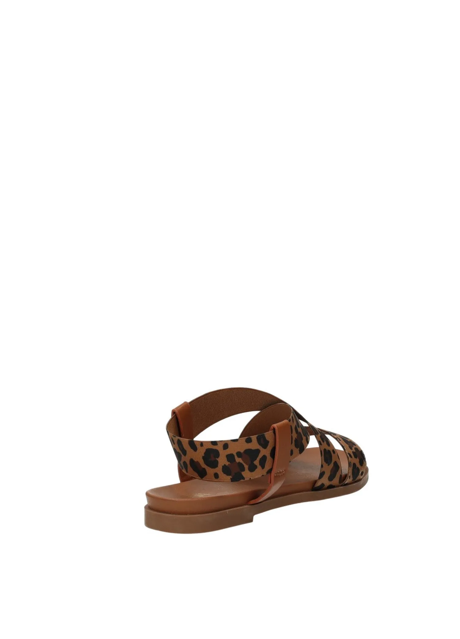 Sandali>Tata Italia Sandali bassi animalier Marrone