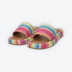 Sandali>Tata Italia Sandali con fascia avvolgente.Tacco alto 3cm Rosa