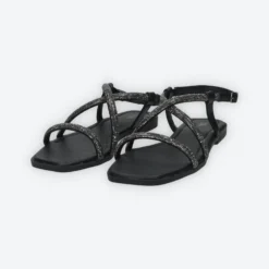 Sandali>Tata Italia Sandali flat con listini in strass