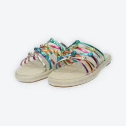 Sandali>Tata Italia Sandali flat in corda Multicolore