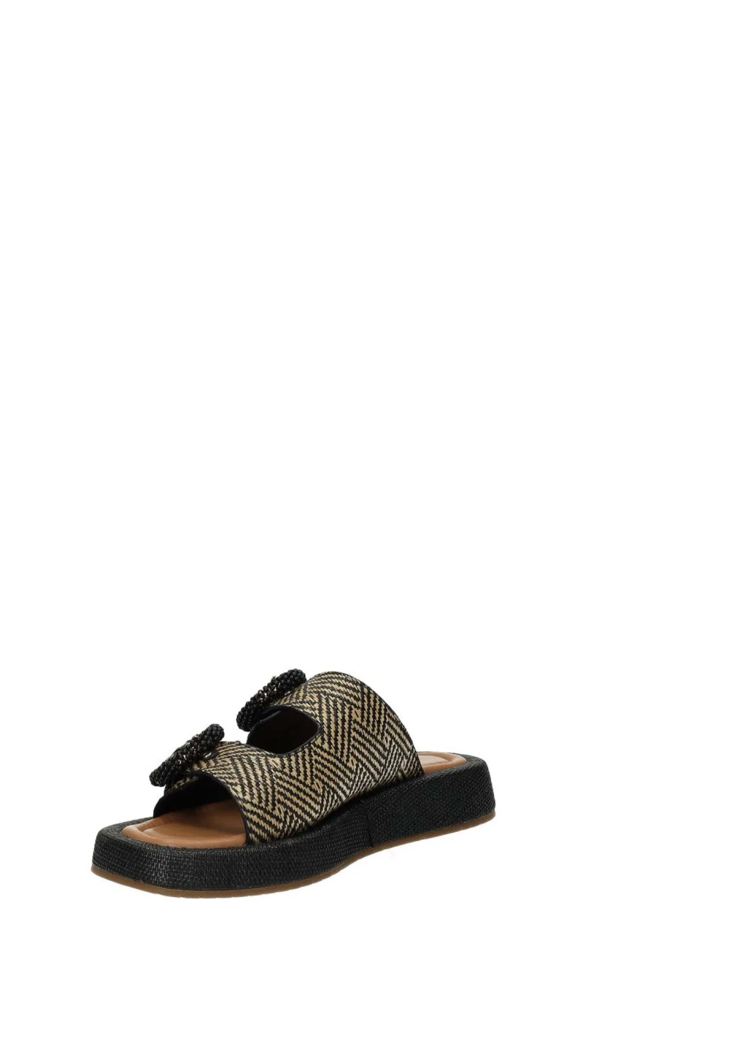 Sandali>Tata Italia Sandali in rafia Nero