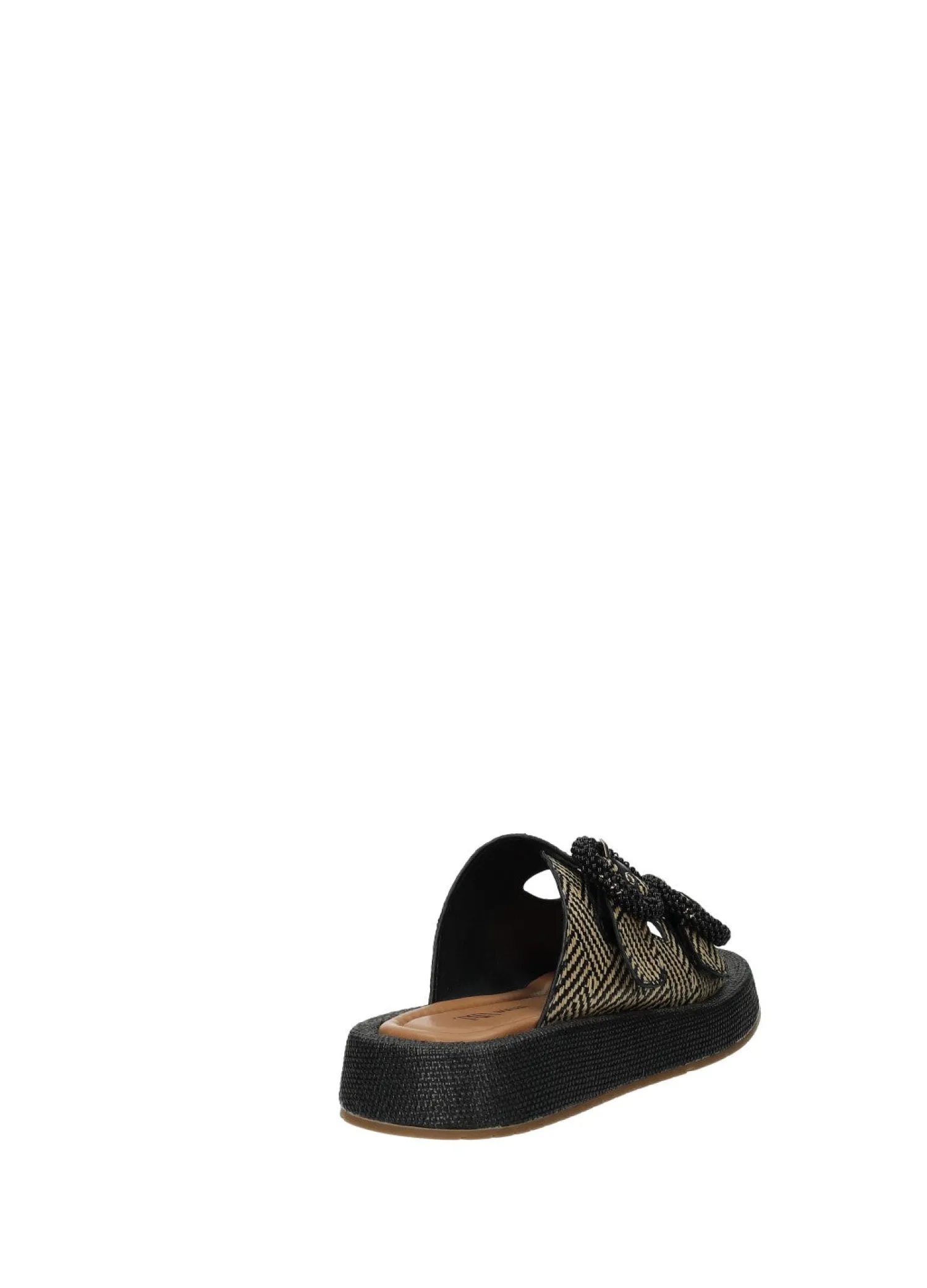 Sandali>Tata Italia Sandali in rafia Nero