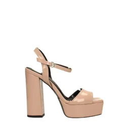 Sandali>Tata Italia Sandali in vernice con plateau. Made in Italy. Tacco alto 13cm