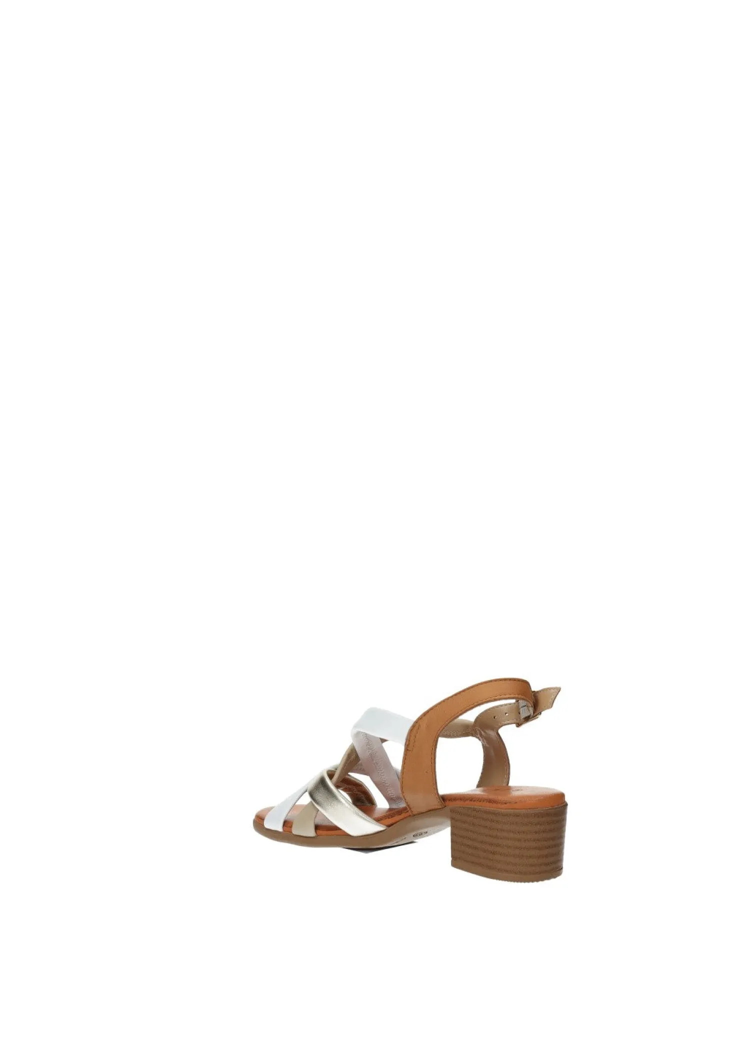 Sandali>Tata Italia Sandali multicolor in vera pelle Bianco