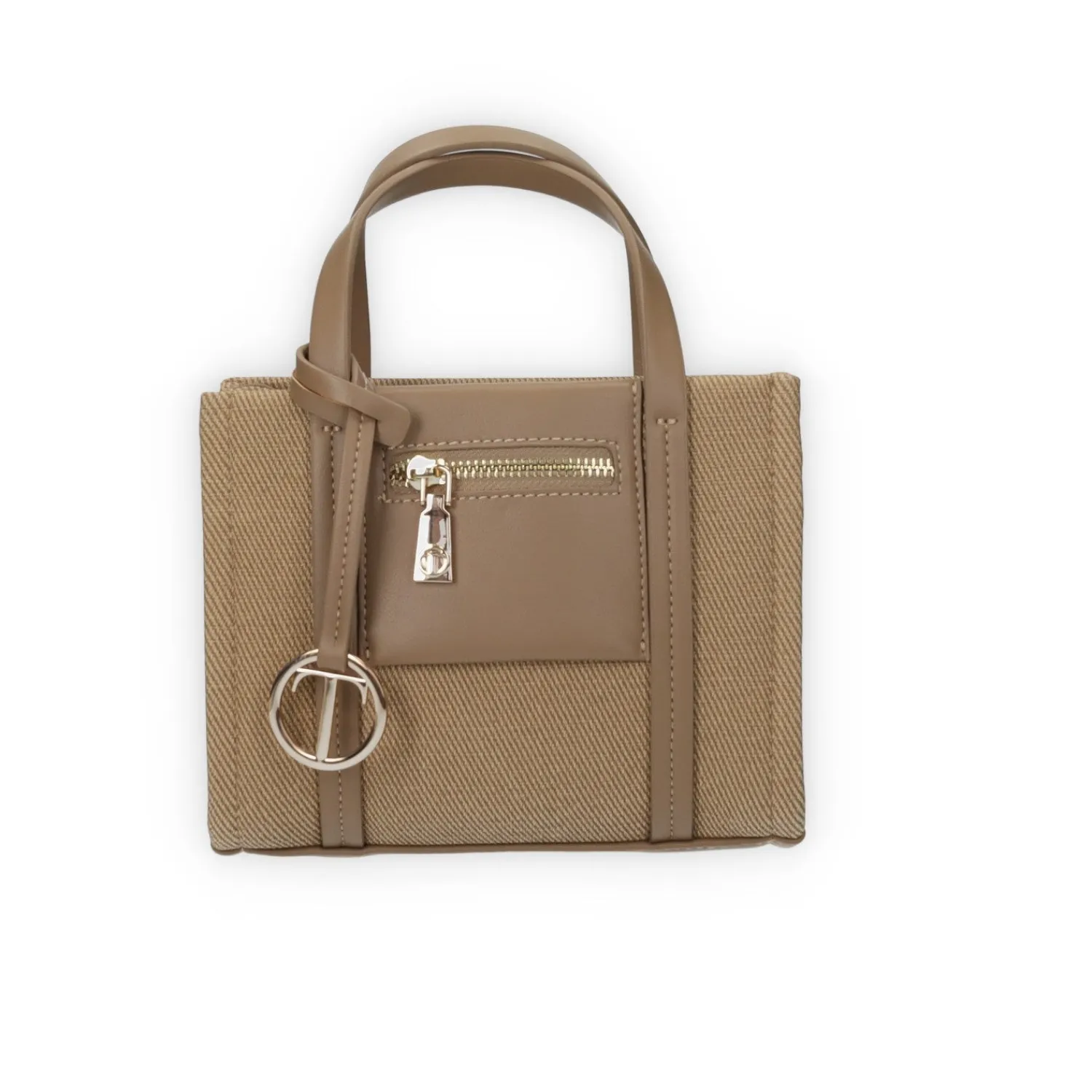 Shopper>Tata Italia Shopping bag con zip esterna