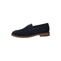 Mocassini|Uomo>Tata Italia Slip on blu in tessuto scamosciato