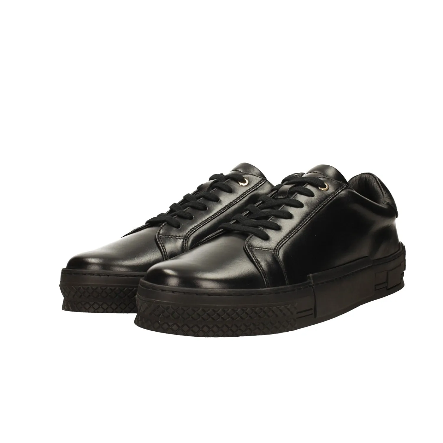 Sneakers|Articoli In Promozione>Tata Italia Sneakers basse in vera pelle total black Nero