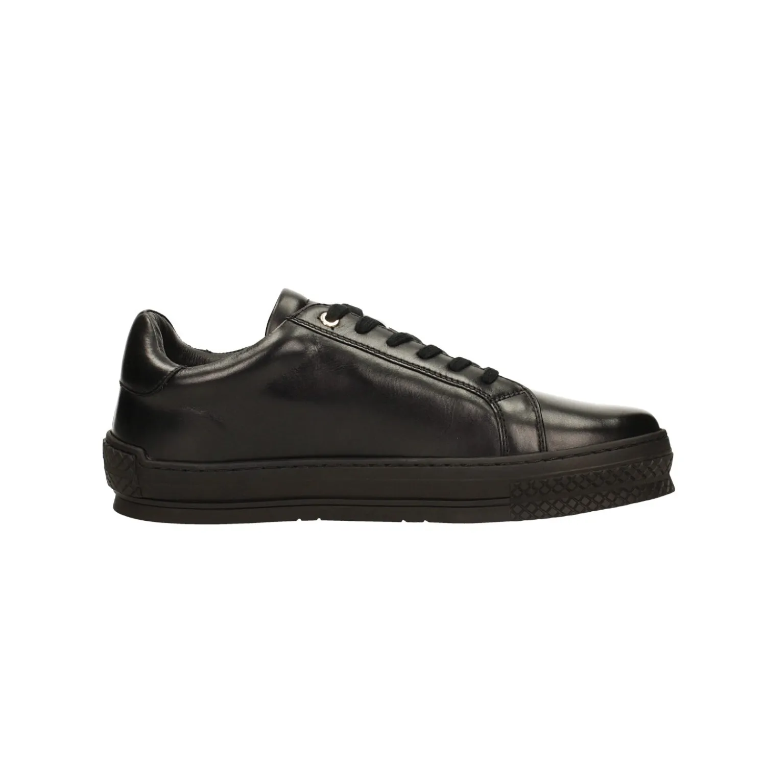 Sneakers|Articoli In Promozione>Tata Italia Sneakers basse in vera pelle total black Nero