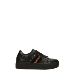 Sneakers|Articoli In Promozione>Tata Italia Sneakers con borchie e inserto leopardato Nero