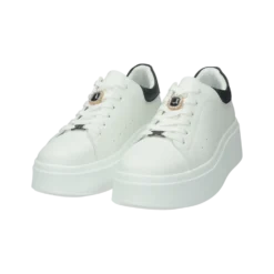 Sneakers>Tata Italia Sneakers con gioiello.Tacco alto 3cm Bianco