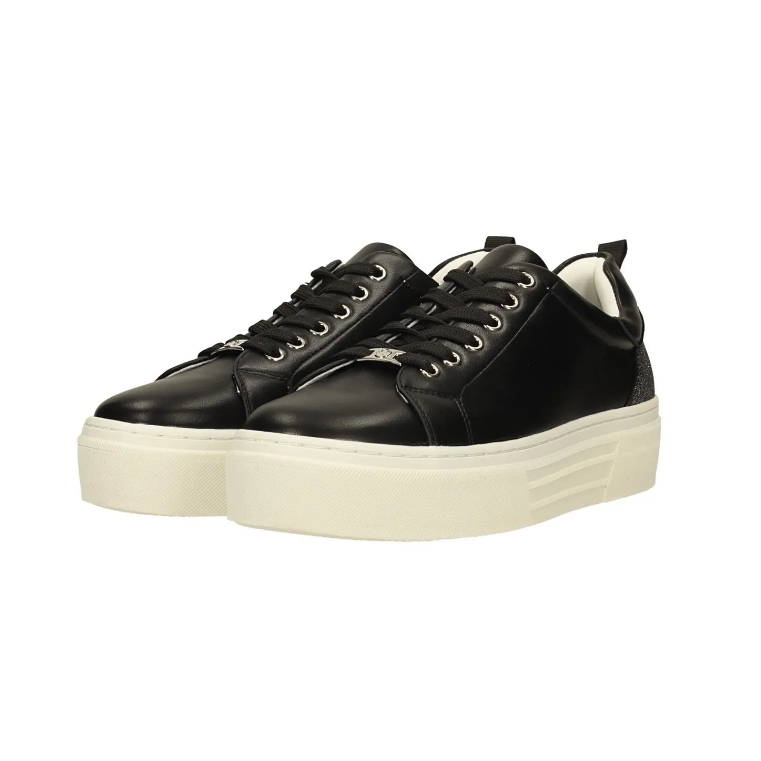Sneakers|Articoli In Promozione>Tata Italia Sneakers con inserto glitterato. suola alta 3.5cm