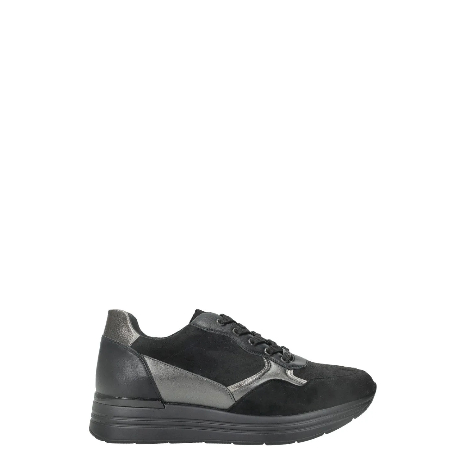 Sneakers|Articoli In Promozione>Tata Italia Sneakers con mini zeppa.Tacco alto 4 cm Nero